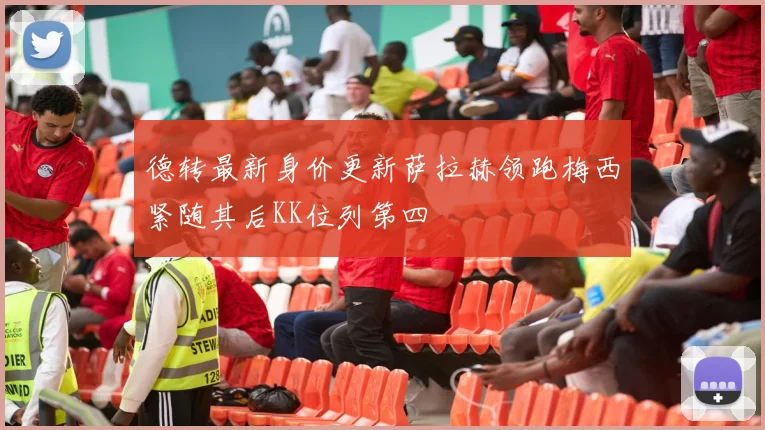 德转最新身价更新萨拉赫领跑梅西紧随其后KK位列第四